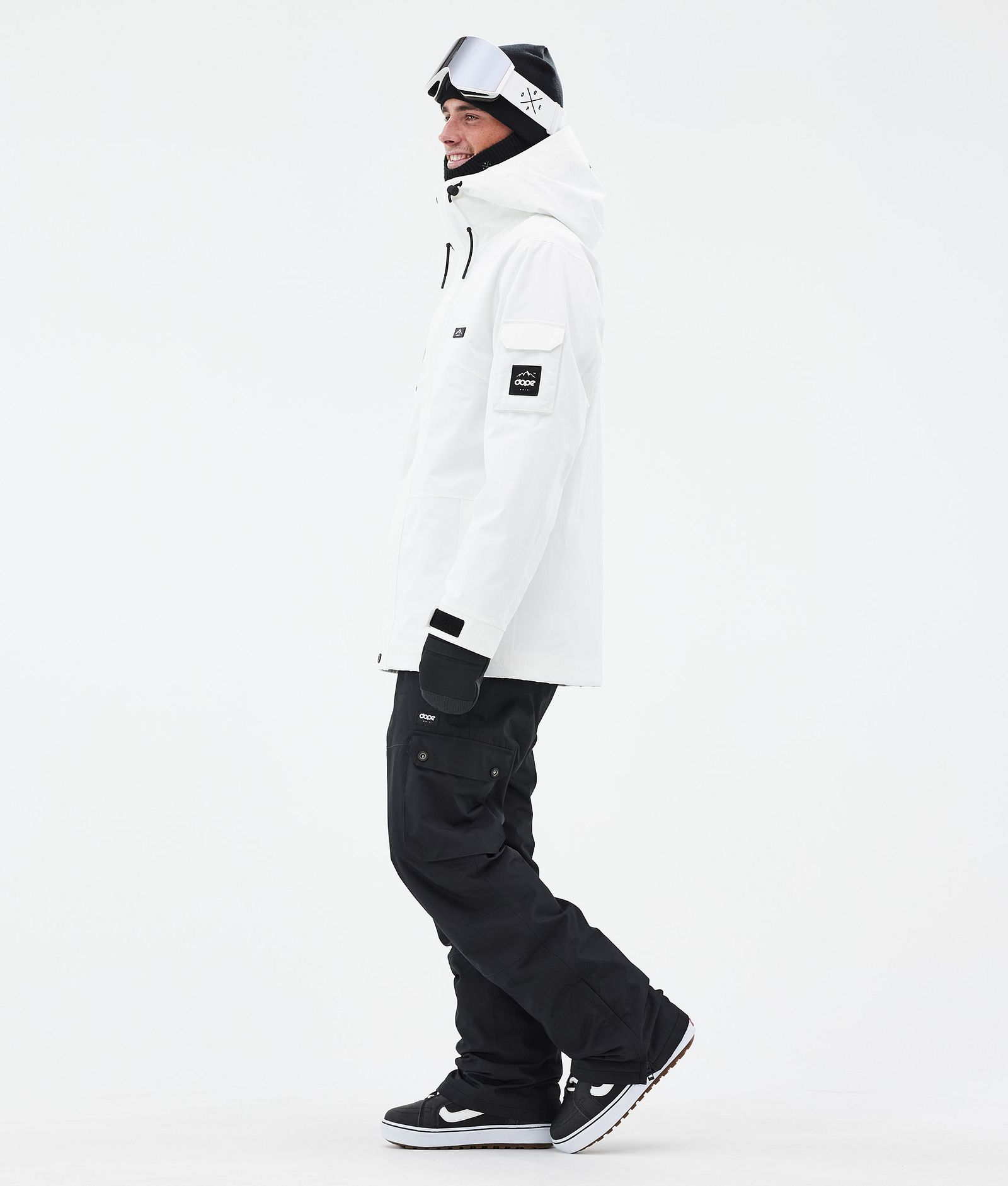 Dope Adept Snowboardjacka Herr Whitish, Bild 3 av 9