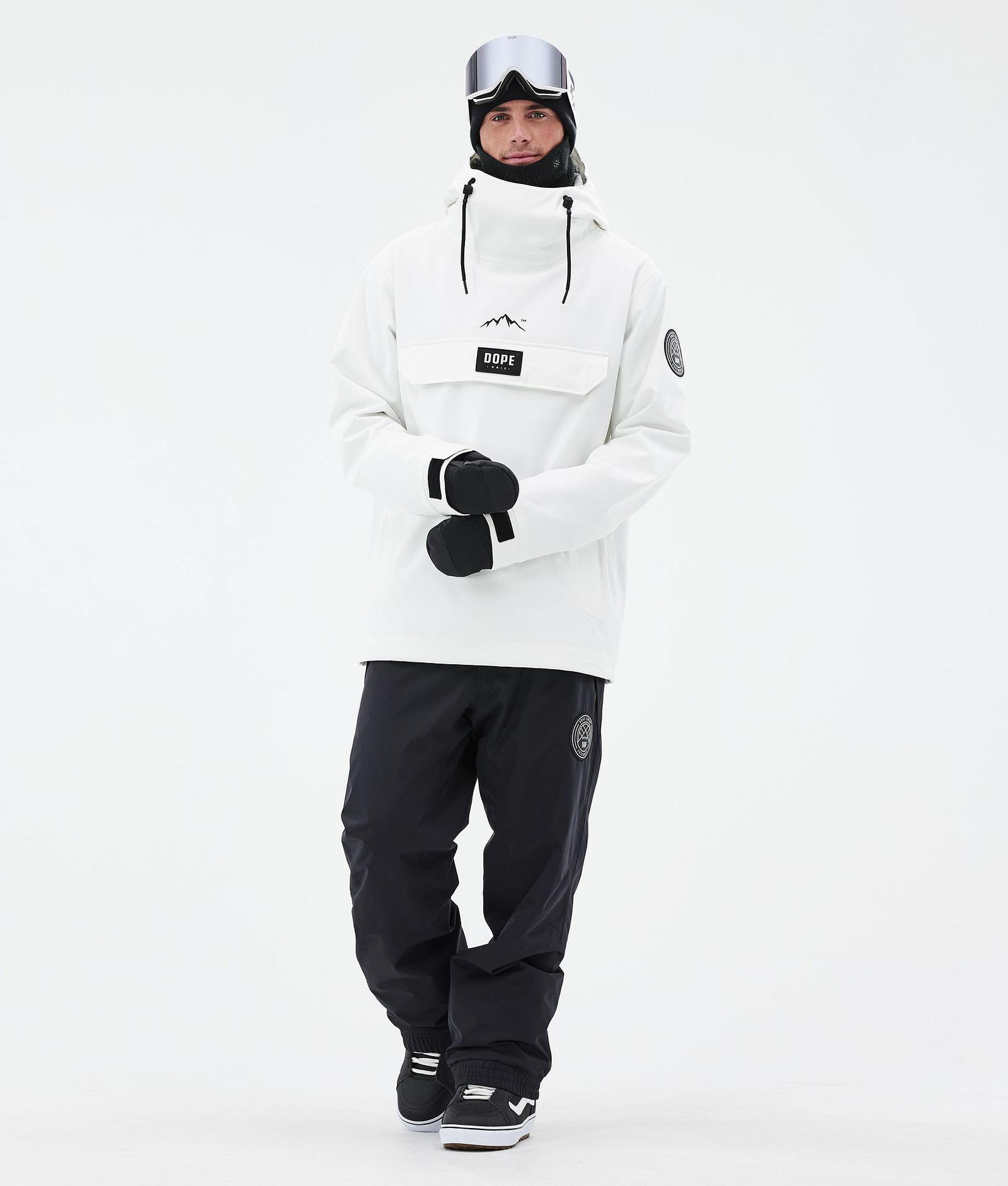 Dope Blizzard Snowboardjacka Herr Whitish, Bild 2 av 8