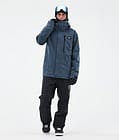 Dope Blizzard Full Zip Snowboardjacka Herr Metal Blue, Bild 2 av 9