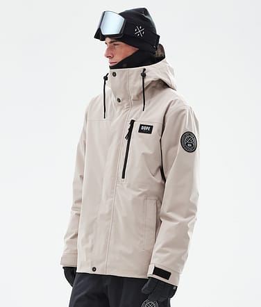 Dope Blizzard Full Zip Snowboardjacka Man Sand