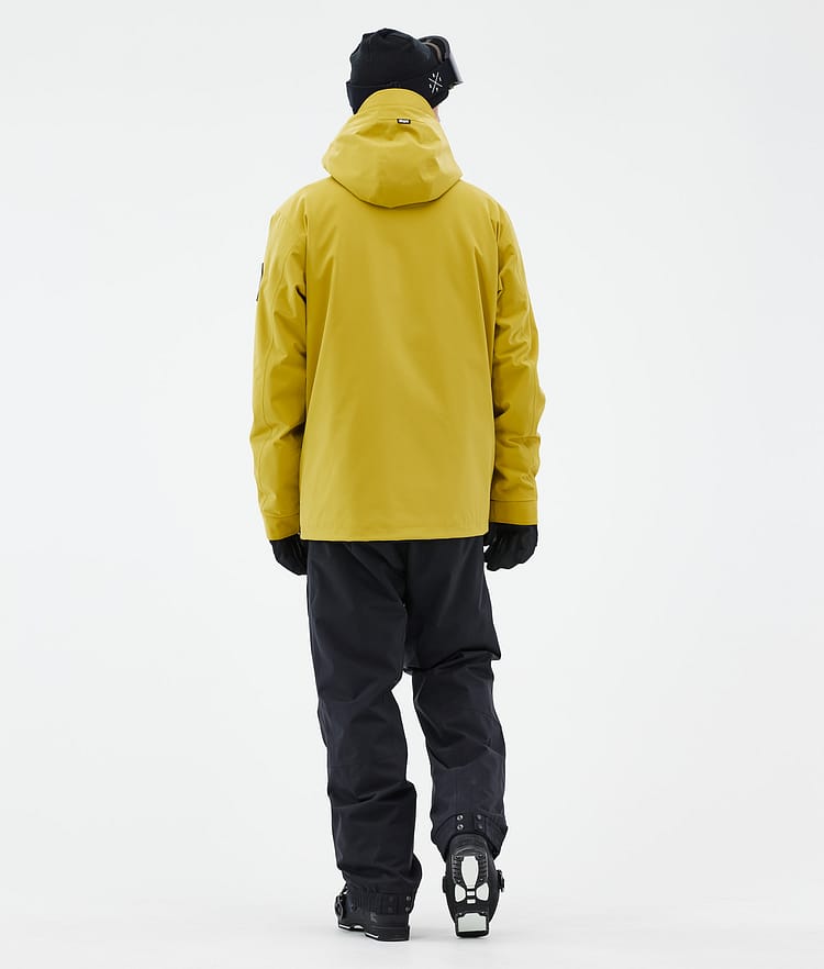 Dope Blizzard Full Zip Skidjacka Herr Yellow, Bild 4 av 9