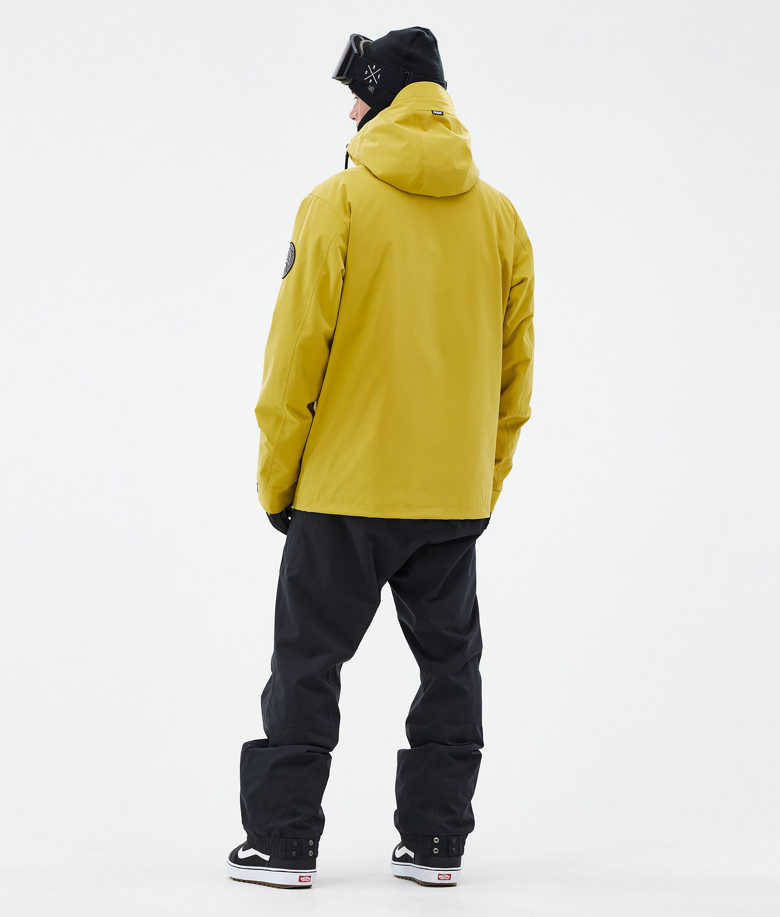 Dope Blizzard Full Zip Snowboardjacka Herr Yellow, Bild 4 av 9