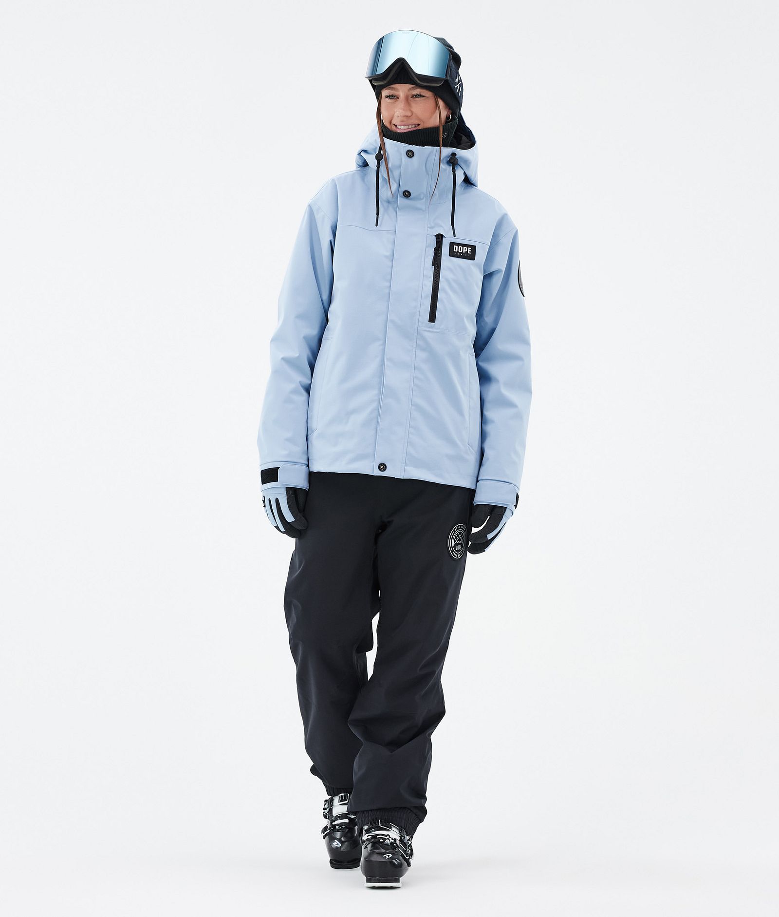 Dope Blizzard W Full Zip Skidjacka Dam Light Blue, Bild 2 av 9