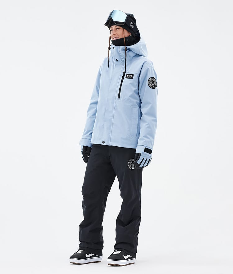 Dope Blizzard W Full Zip Snowboardjacka Dam Light Blue, Bild 2 av 9