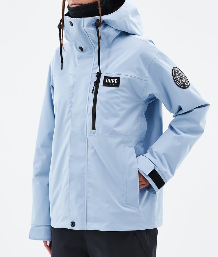 Dope Blizzard W Full Zip Skidjacka Dam Light Blue, Bild 7 av 9