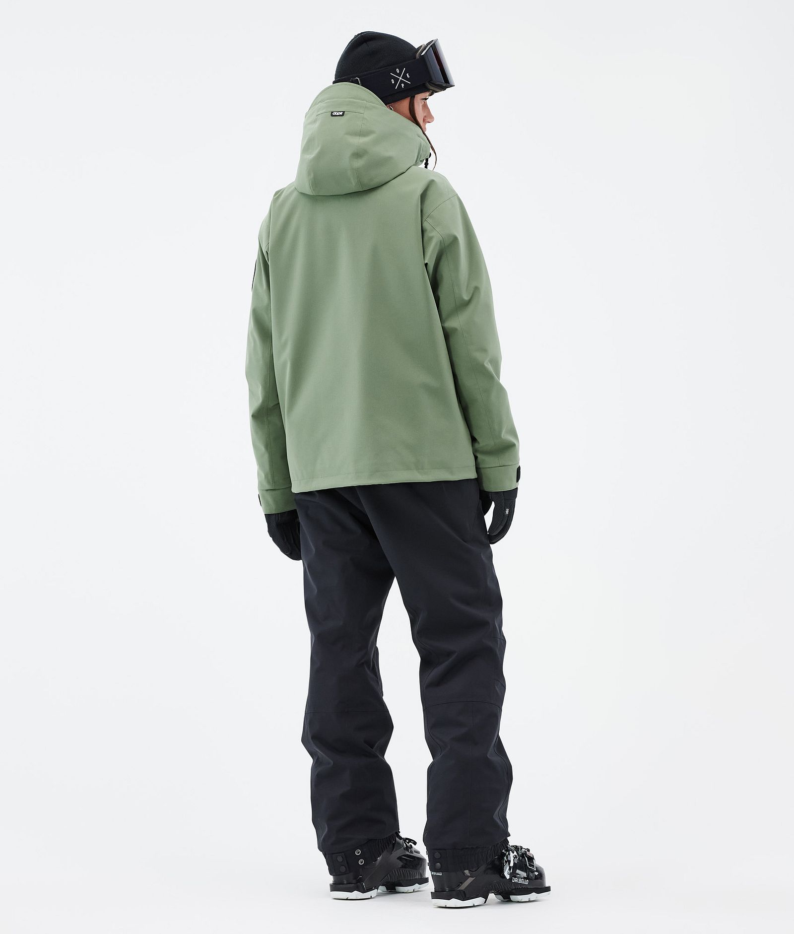 Dope Blizzard W Full Zip Skidjacka Dam Moss Green, Bild 4 av 9