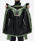 Dope Blizzard W Full Zip Snowboardjacka Dam Moss Green, Bild 9 av 9