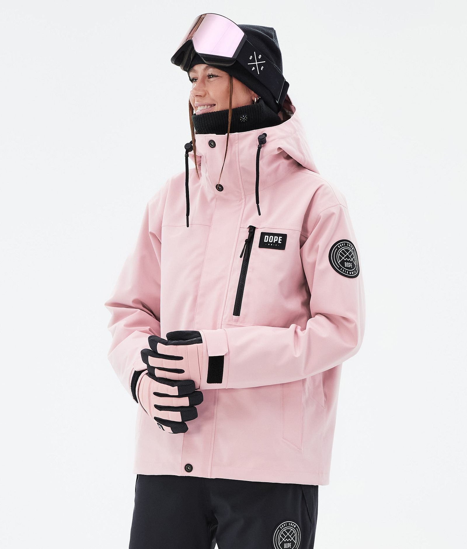 Dope Blizzard W Full Zip Skidjacka Dam Soft Pink, Bild 1 av 9