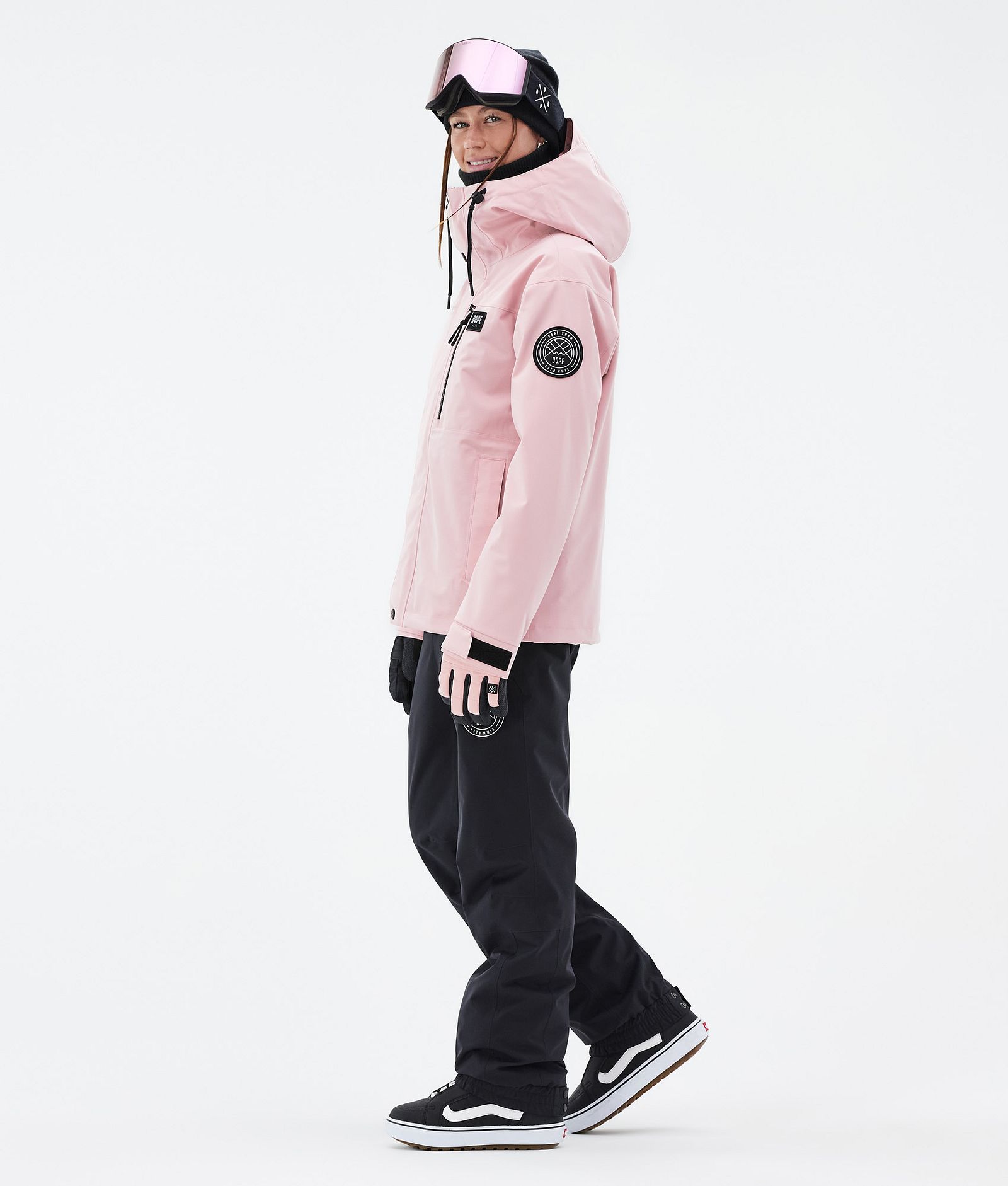 Dope Blizzard W Full Zip Snowboardjacka Dam Soft Pink, Bild 3 av 9