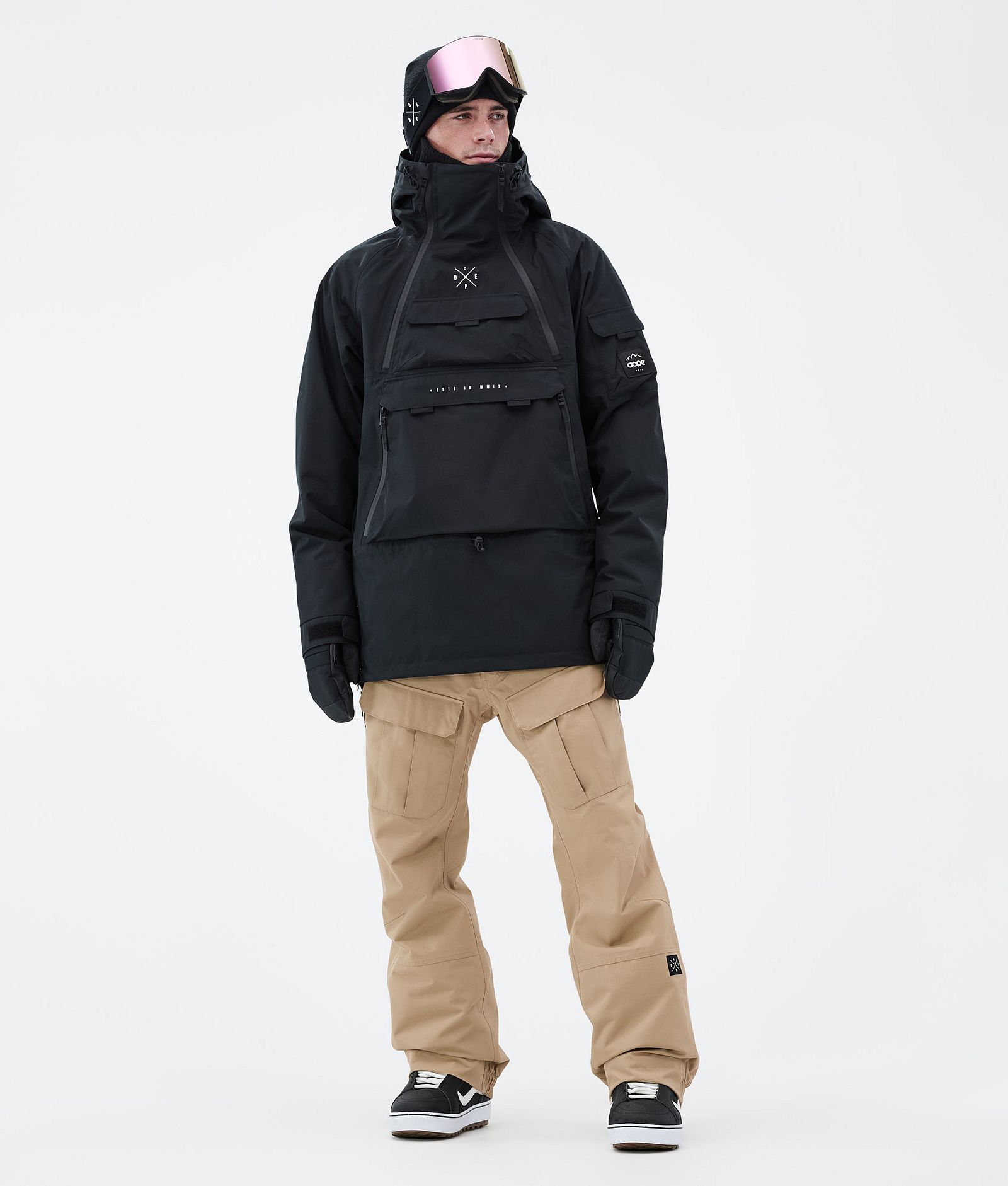 Dope Antek Snowboardbyxa Herr Khaki, Bild 3 av 7