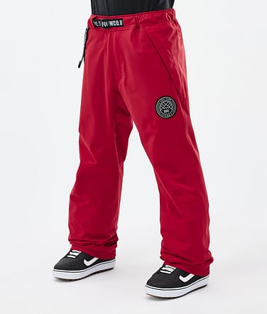 Dope Blizzard Snowboardbyxa Man Deep Red