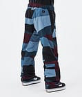 Dope Blizzard Snowboardbyxa Herr Shards Burgundy Blue, Bild 4 av 5