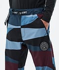 Dope Blizzard Snowboardbyxa Herr Shards Burgundy Blue, Bild 5 av 5