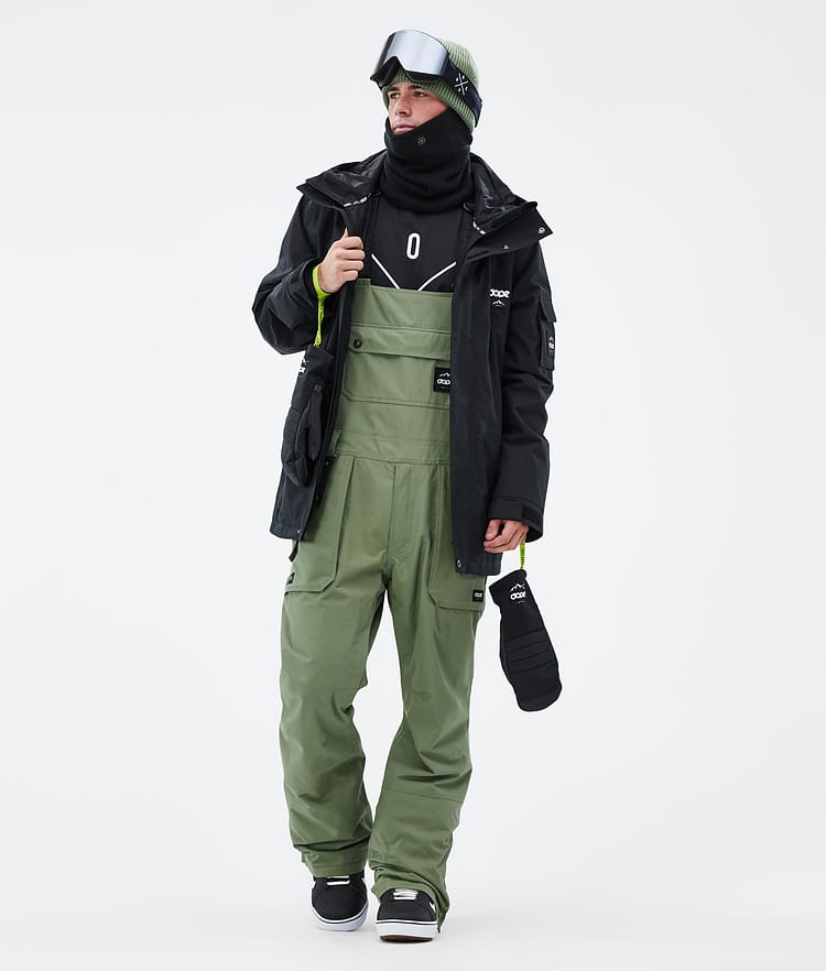 Dope Notorious B.I.B Snowboardbyxa Herr Moss Green, Bild 2 av 7