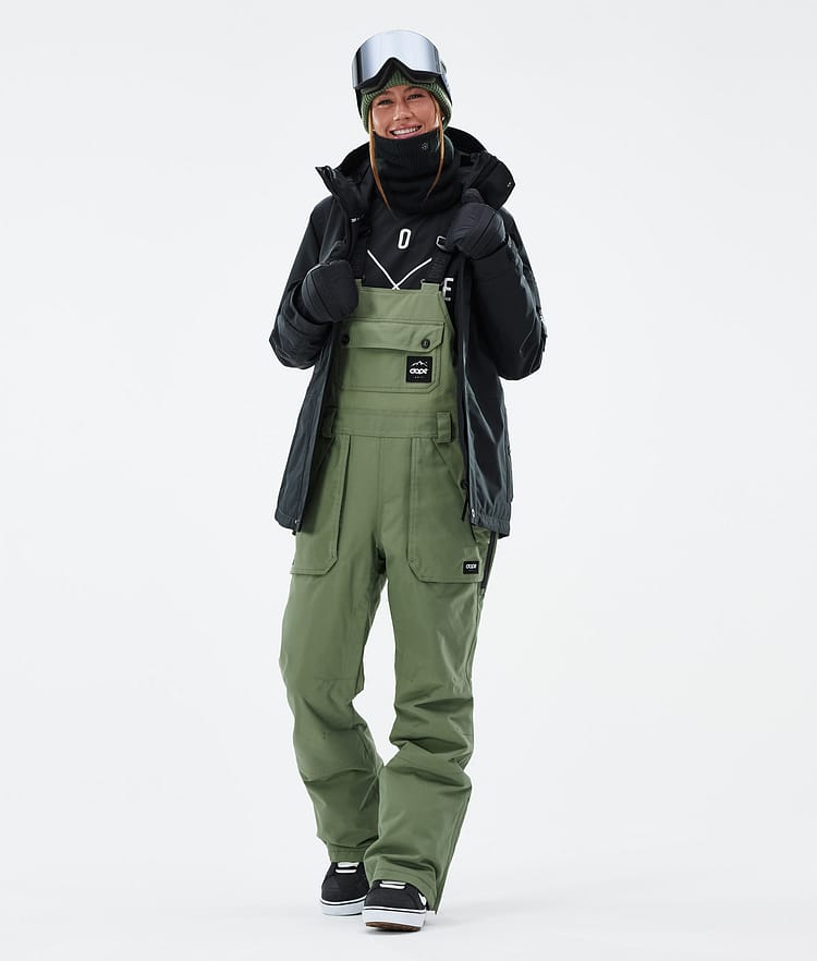 Dope Notorious B.I.B W Snowboardbyxa Dam Moss Green, Bild 2 av 7