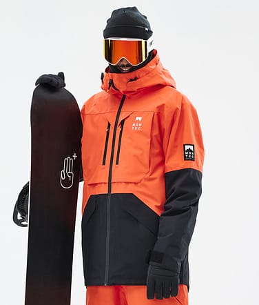 Montec Arch Snowboardjacka Man Orange/Black