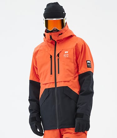 Montec Arch Skidjacka Man Orange/Black