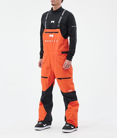 Montec Arch Snowboardbyxa Man Orange/Black