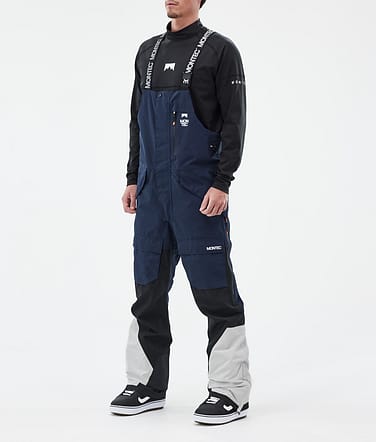 Montec Fawk Snowboardbyxa Man Dark Blue/Black/Light Grey