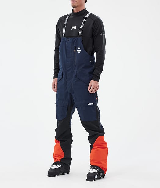 Montec Fawk Skidbyxa Herr Dark Blue/Black/Orange