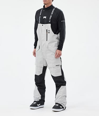 Montec Fawk Snowboardbyxa Man Light Grey/Black