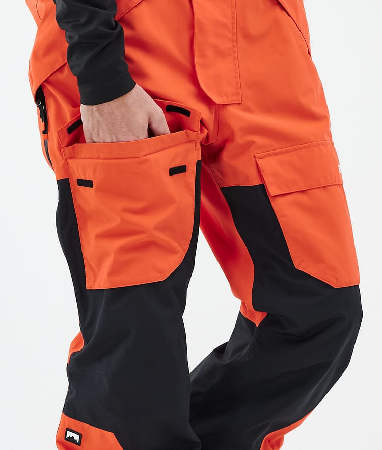 Montec Fawk Snowboardbyxa Herr Orange/Black, Bild 7 av 7