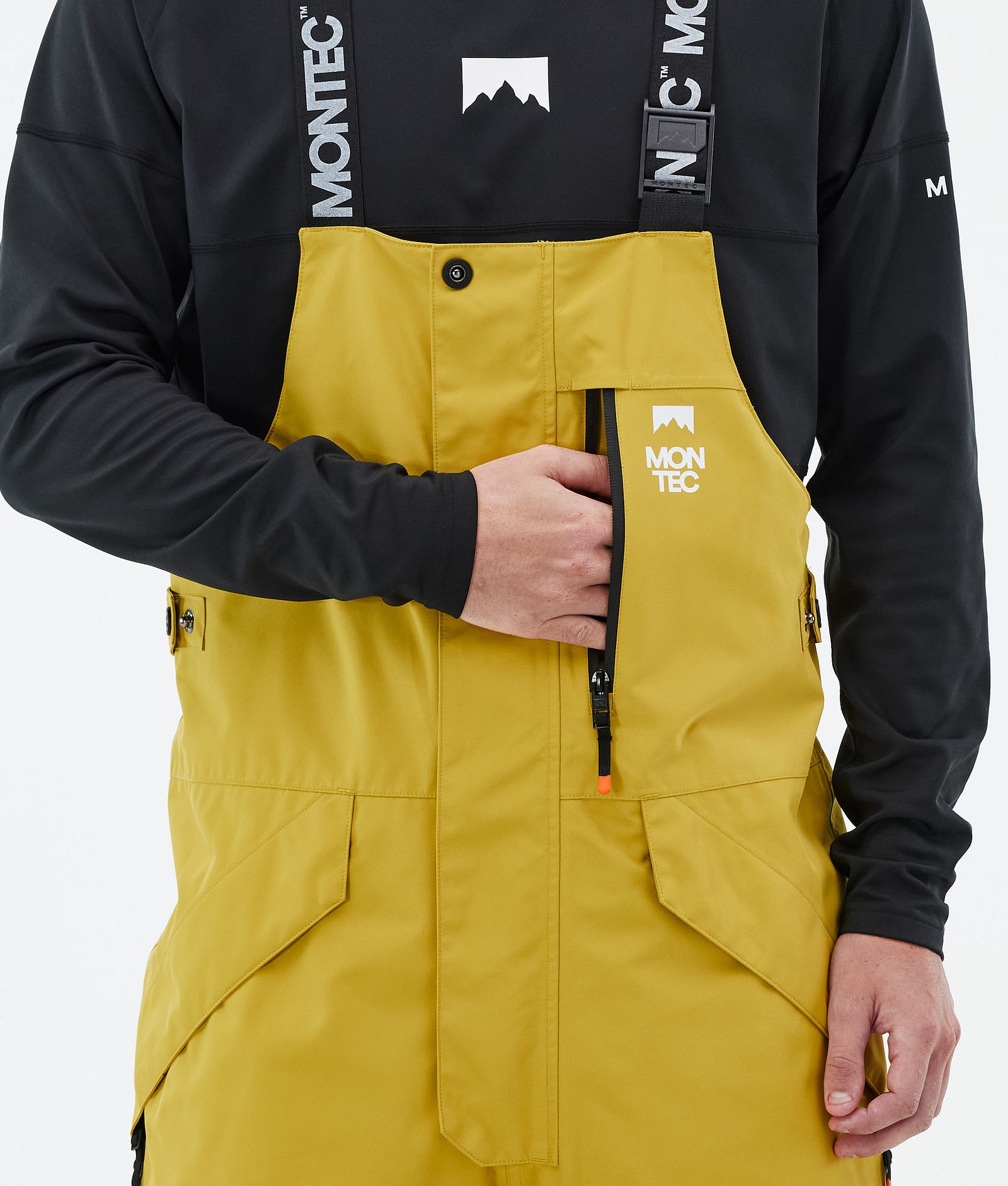 Montec Fawk Snowboardbyxa Herr Yellow/Black, Bild 6 av 7