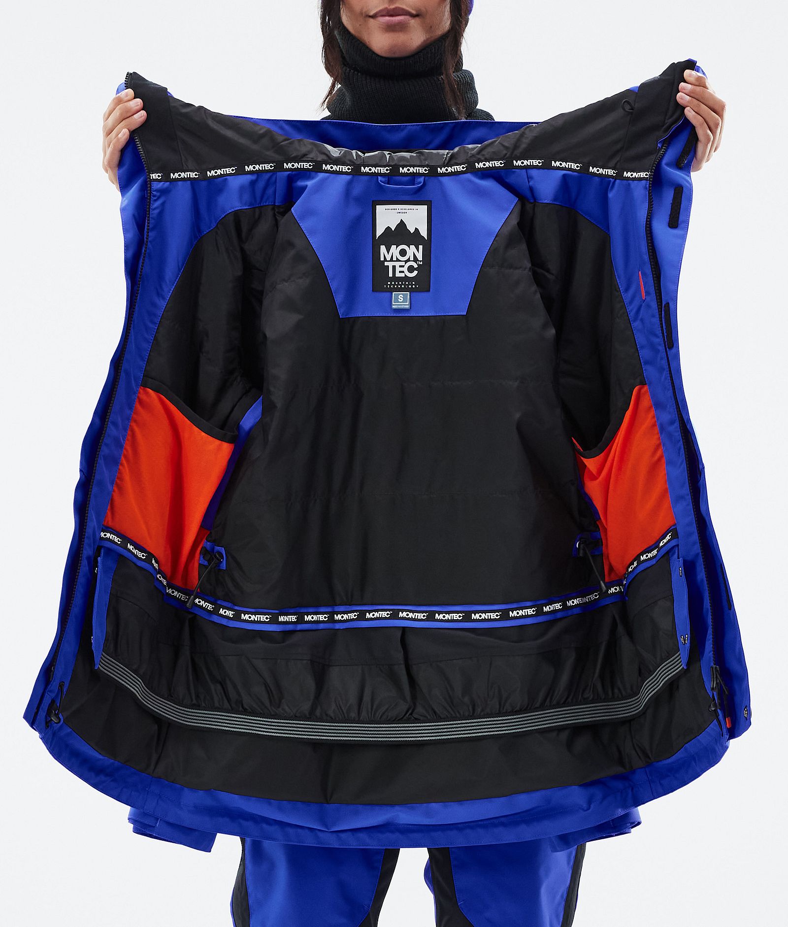 Montec Fawk W Snowboardjacka Dam Cobalt Blue, Bild 10 av 10