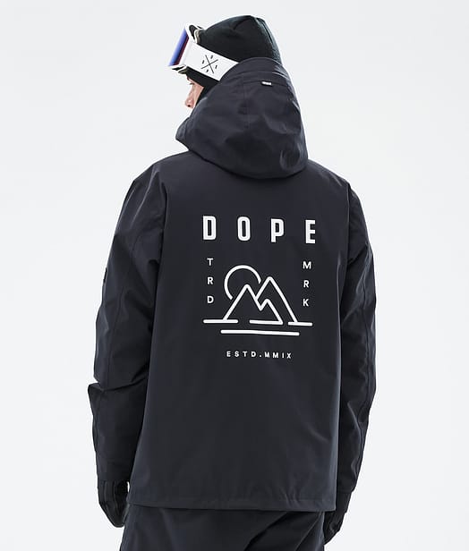 Dope Blizzard Snowboardjacka Herr Black