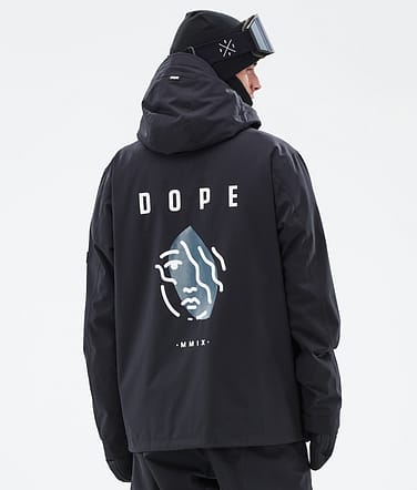 Dope Blizzard Snowboardjacka Man Portrait Black