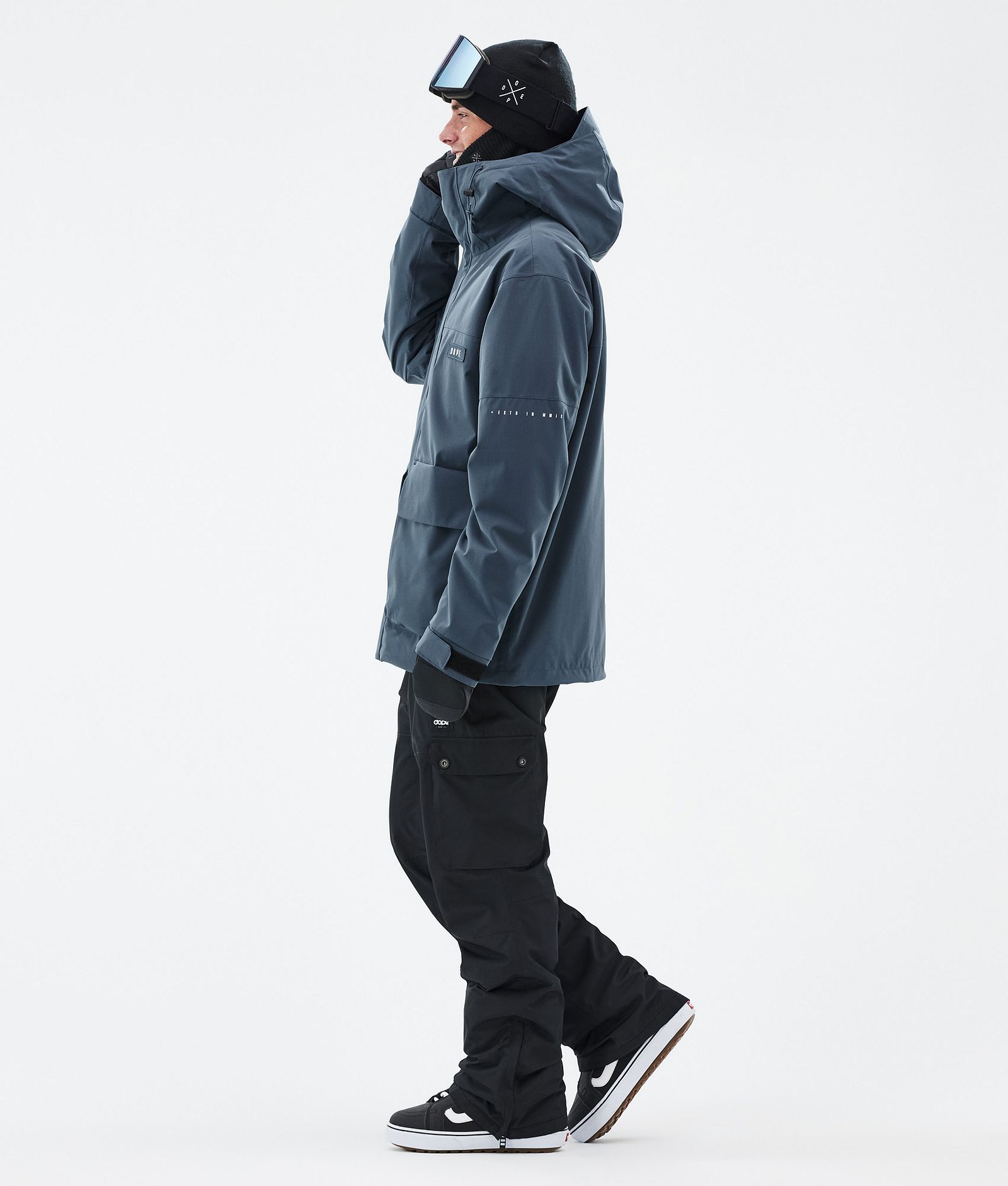 Dope Acme Snowboardjacka Herr Metal Blue, Bild 3 av 9