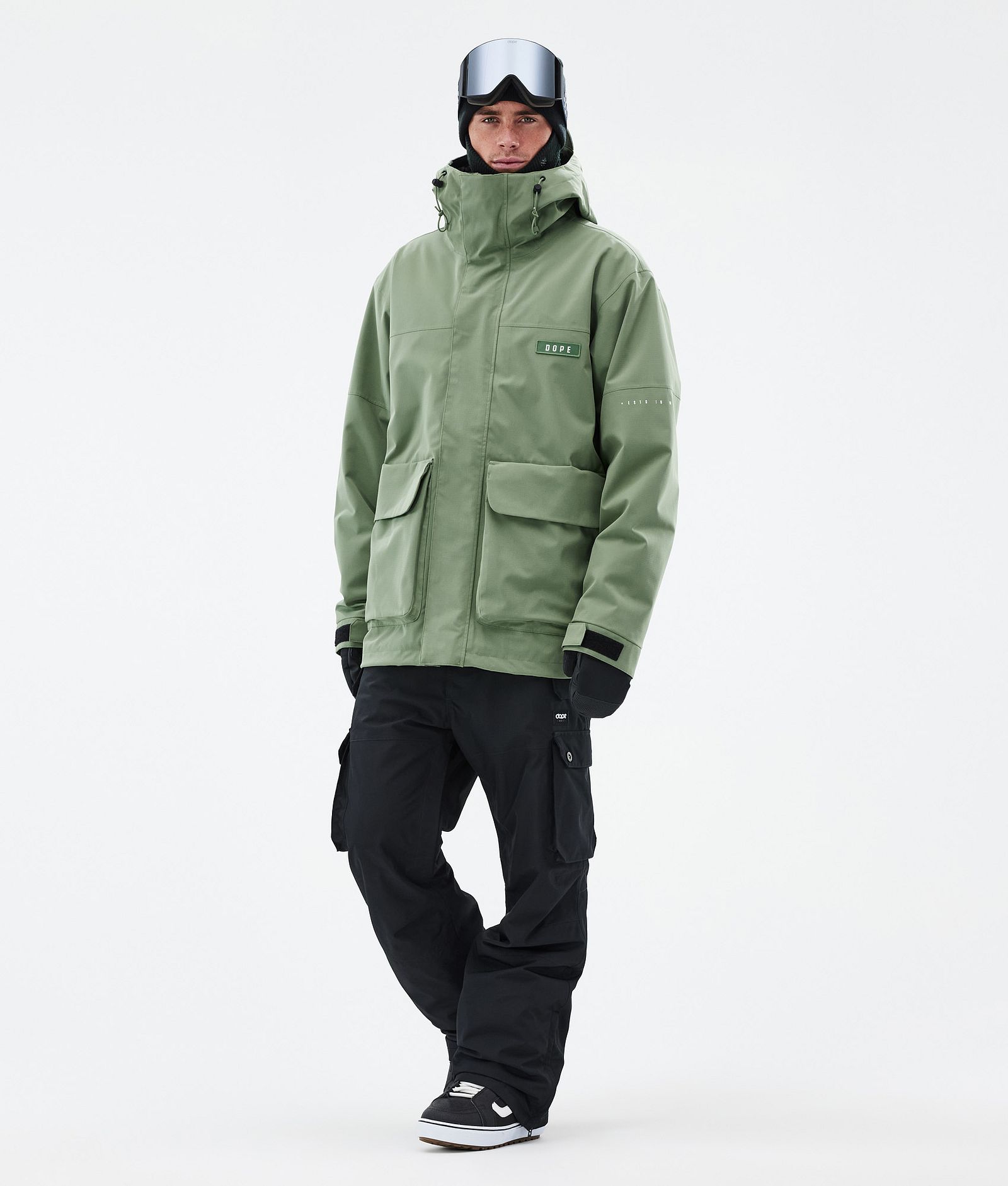 Dope Acme Snowboardjacka Herr Moss Green, Bild 2 av 9