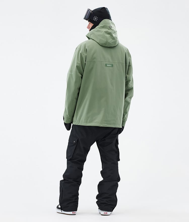 Dope Acme Snowboardjacka Herr Moss Green, Bild 4 av 9