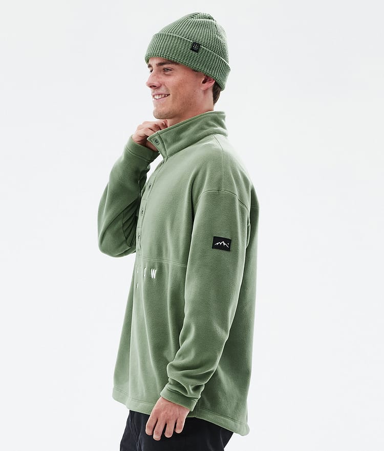 Dope Comfy Fleecetröja Herr Moss Green, Bild 5 av 6