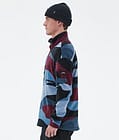 Dope Comfy Fleecetröja Herr Shards Burgundy Blue, Bild 5 av 6