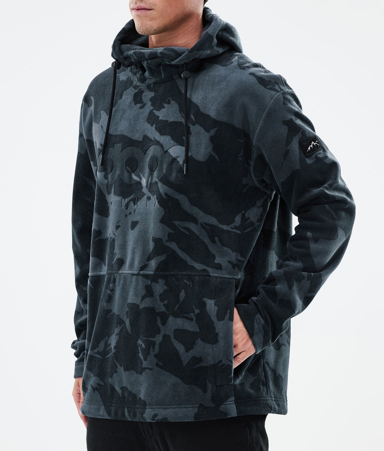 Dope Cozy II Fleecehood Herr Metal Blue Camo, Bild 7 av 7