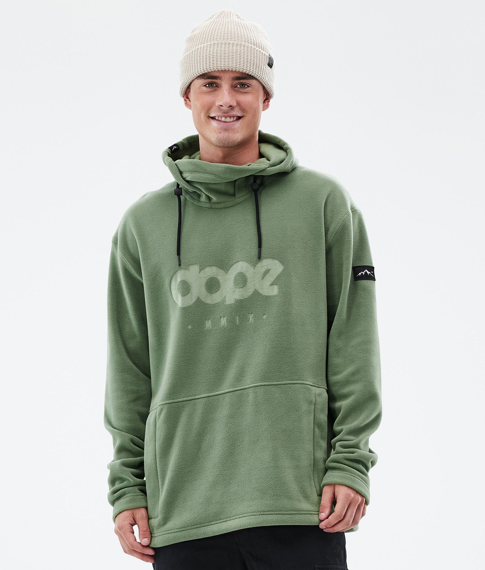 Dope Cozy II Fleecehood Herr Moss Green, Bild 1 av 7