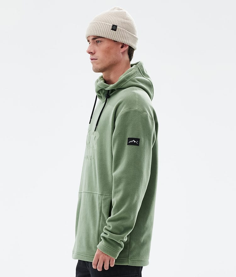 Dope Cozy II Fleecehood Herr Moss Green, Bild 5 av 7