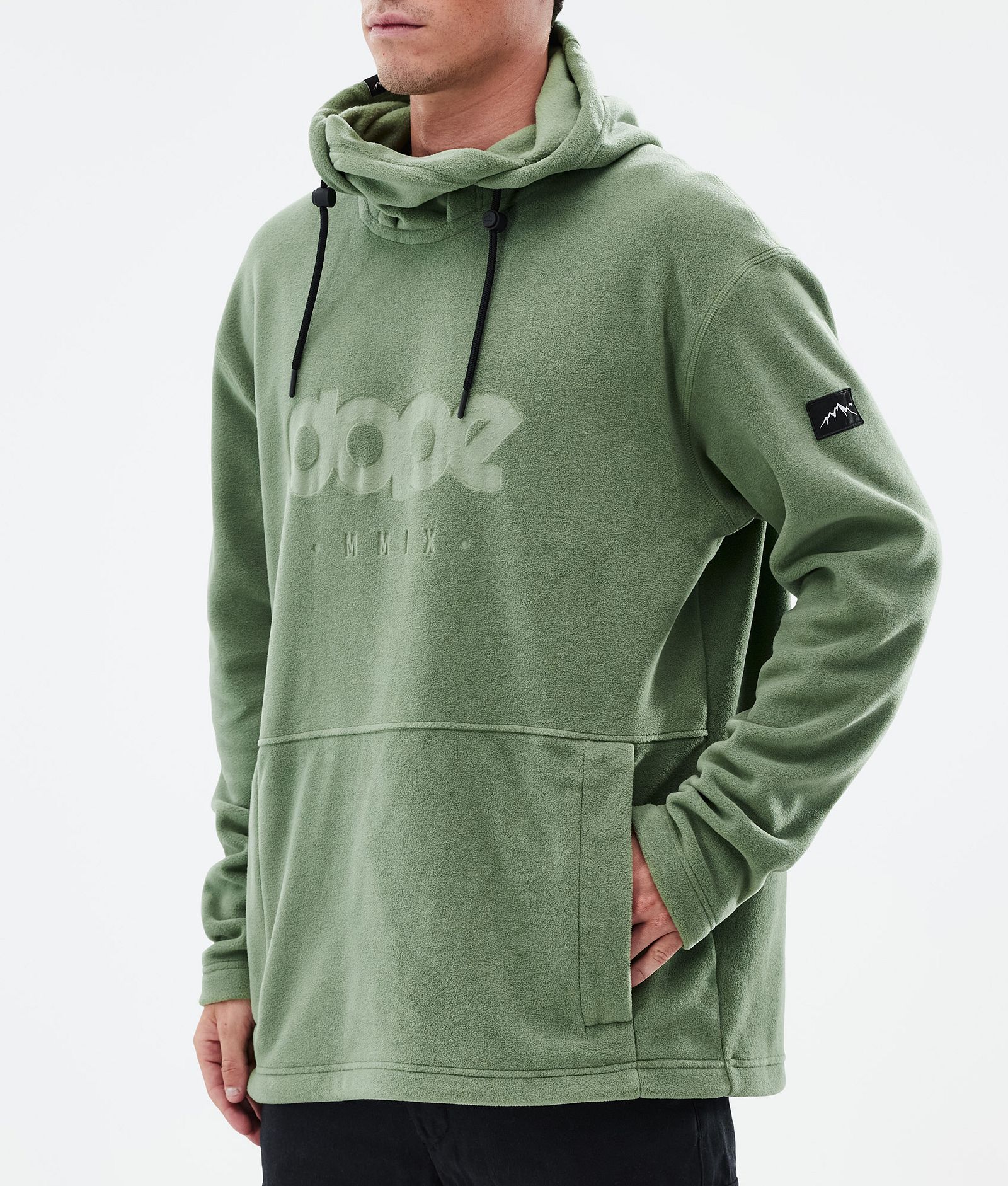 Dope Cozy II Fleecehood Herr Moss Green, Bild 7 av 7