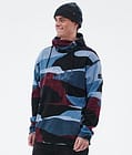 Dope Cozy II Fleecehood Herr Shards Burgundy Blue, Bild 1 av 7