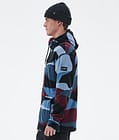 Dope Cozy II Fleecehood Herr Shards Burgundy Blue, Bild 5 av 7