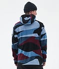 Dope Cozy II Fleecehood Herr Shards Burgundy Blue, Bild 6 av 7