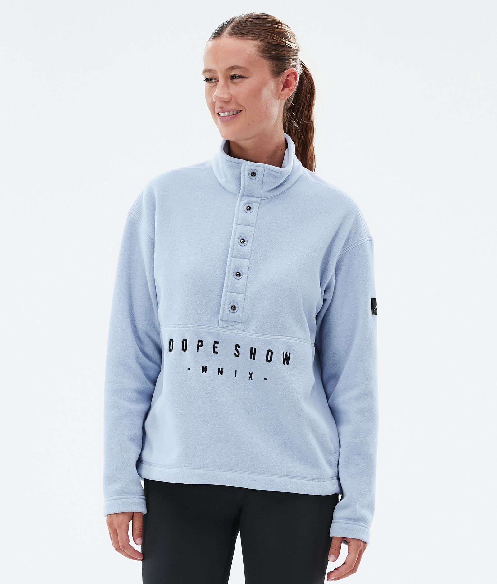 Dope Comfy W Fleecetröja Dam Light Blue, Bild 1 av 6