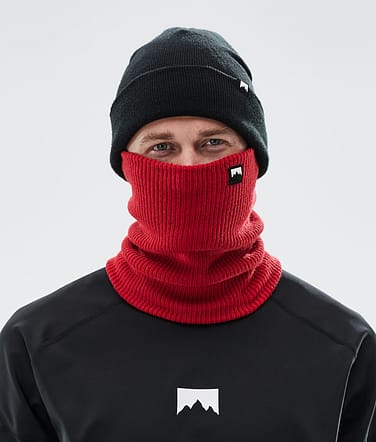 Montec Classic Knitted Ansiktsmask Deep Red