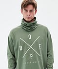 Dope Snuggle Underställströja Herr 2X-Up Moss Green, Bild 2 av 7