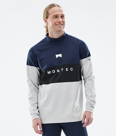 Montec Alpha Underställströja Man Dark Blue/Black/Light Grey