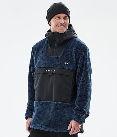 Montec Lima Fleecehood Man Dark Blue/Black