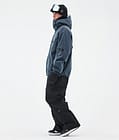 Dope Spartan Snowboardjacka Herr Metal Blue, Bild 3 av 8