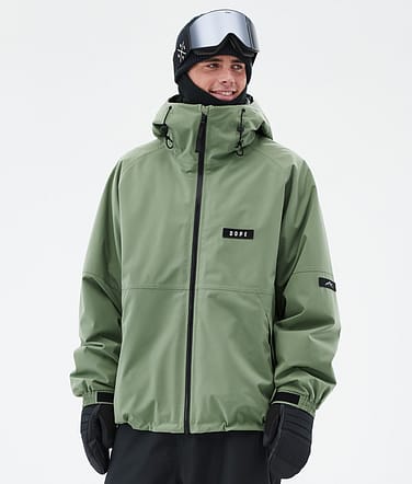 Dope Spartan Snowboardjacka Man Moss Green