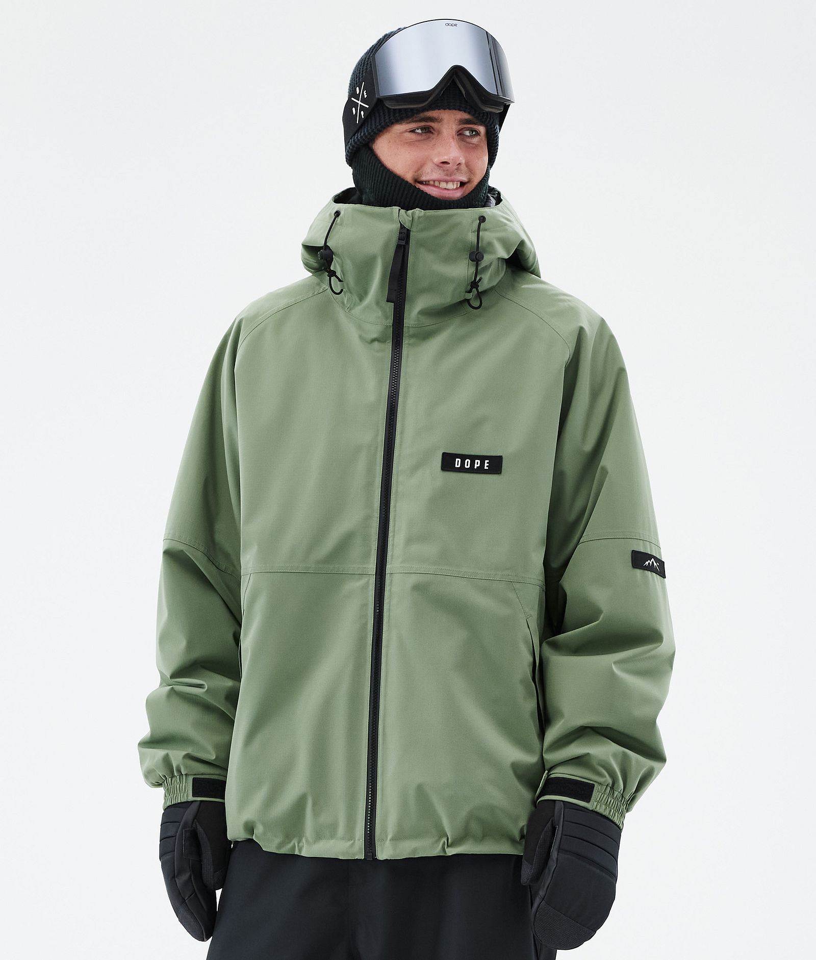 Dope Spartan Snowboardjacka Herr Moss Green, Bild 1 av 8